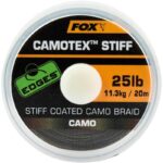 Tresse A Bas De Ligne Gainee Fox Edges Camotex Stiff Camo - 20M