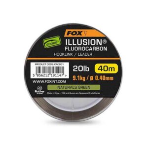 Fluorocarbone Fox Illusion Fluorocarbon Hooklink/Leader - 40M